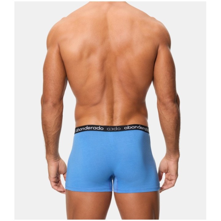 Pack 2 Boxer Abanderado 596 1SU Azul / Gris