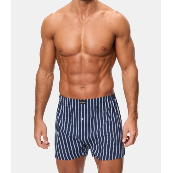 Pack 2 Boxer Abiertos Abanderado Tela DXY 1SY Azul / Granate