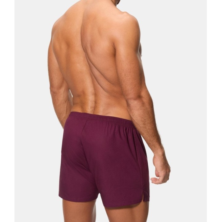 Pack 2 Boxer Abiertos Abanderado Tela DXY 1SY Azul / Granate