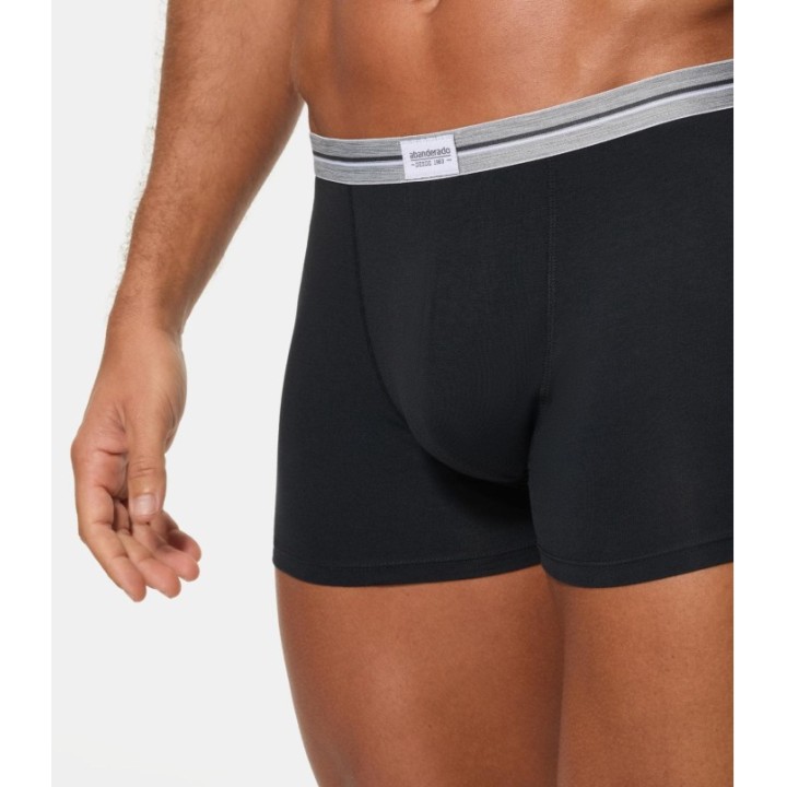 Pack 2 Boxer Abanderado Resist Pro 9B7 1T0 Negro / Gris