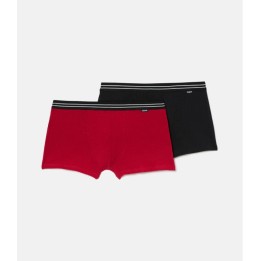 Pack 2 Boxer DIM 6578 ROUGE/NEGRO EG8