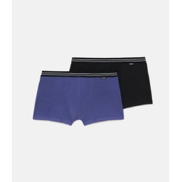 Pack 2 Boxer DIM 6578 Azul Turquesa/Negro