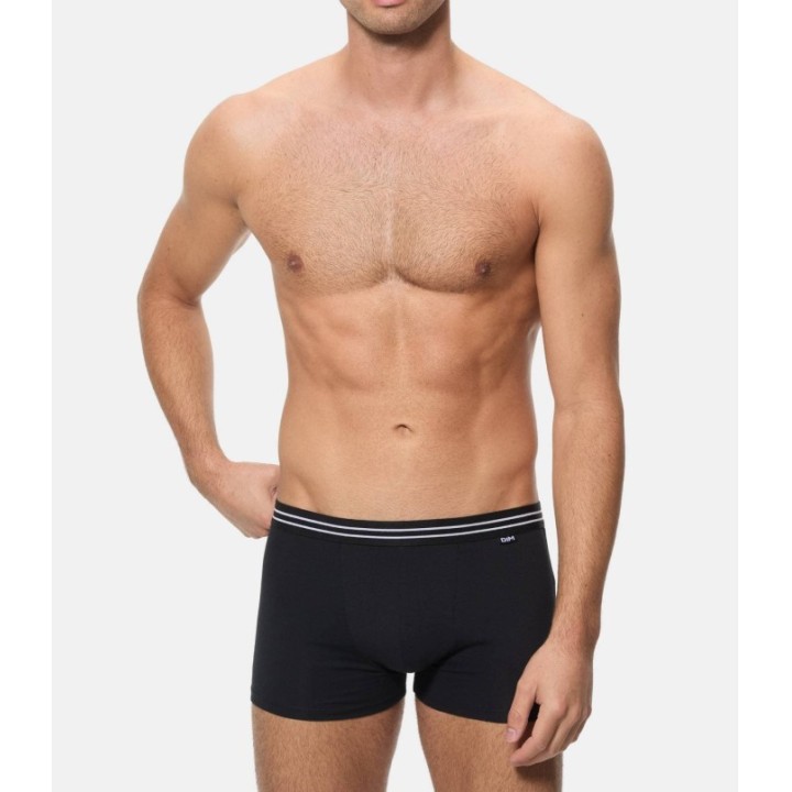 Pack 2 Boxer DIM 6578 Negro/Gris