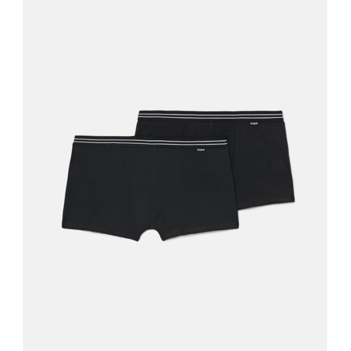 Pack 2 Boxer DIM 6578 Negro/Negro