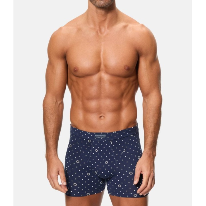 Pack 2 Boxer Abanderado OCEAN 5398 1SE Azul Print
