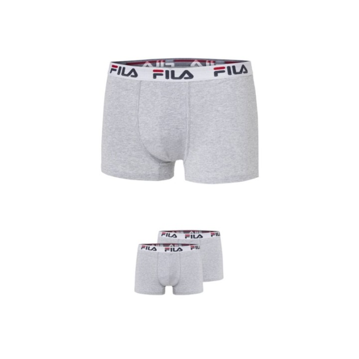Pack 2 Boxer Fila FU5016 Gris