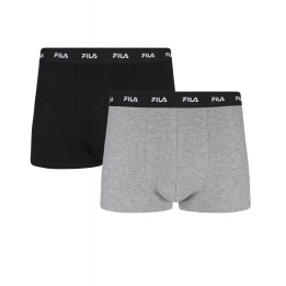 Pack 2 Boxer FILA FU5324 Negro/Gris
