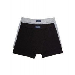Pack 2 Boxer Abanderado OCEAN 5398 CC2 Negro/Gris