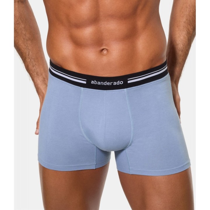Boxer Abanderado 77I Azul Claro BMH - Algodón Elástico