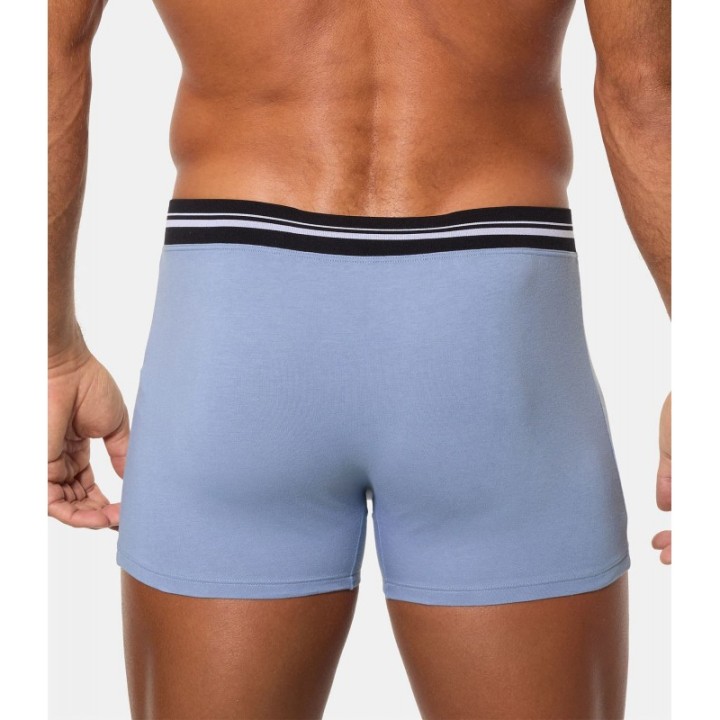 Boxer Abanderado 77I Azul Claro BMH - Algodón Elástico