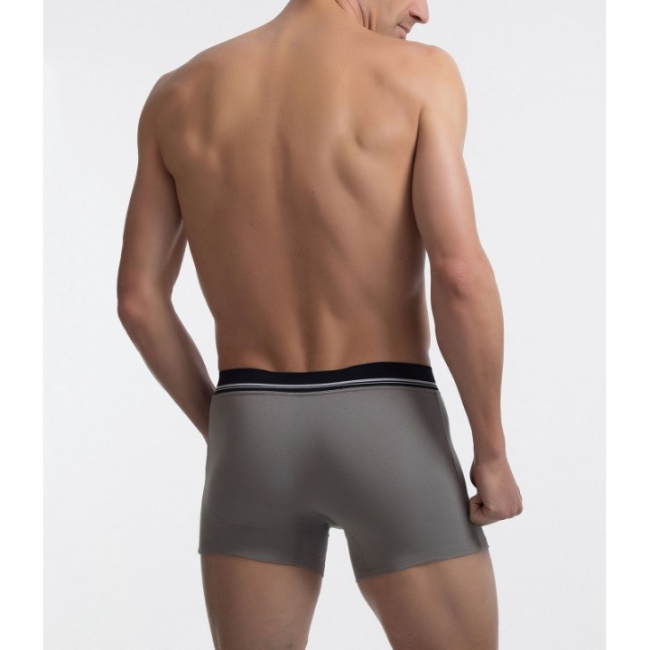 Boxer Abanderado 77I Gris - Algodón Elástico con Cintura Extrasuave