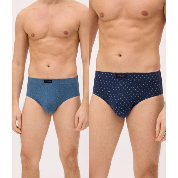 Pack 2 Slip YSABEL MORA 20456 - Algodón Lycra