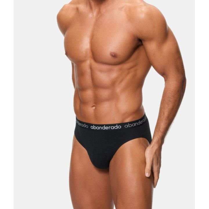 Pack 2 Slip Abanderado 595 1T0 Gris / Negro