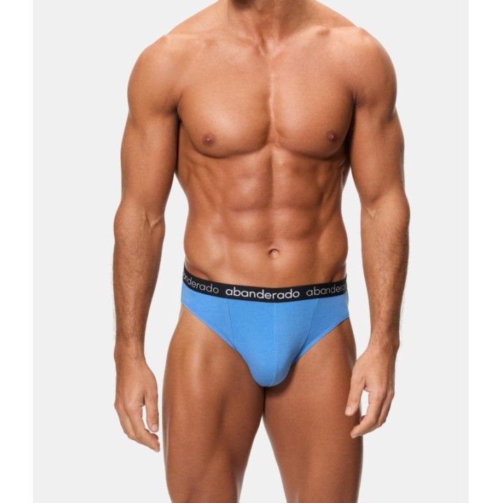 Pack 2 Slip Abanderado 595 1SU Azul / Gris