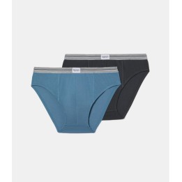 Pack 2 Slip Abanderado Resist Pro 9B8 1KU Blu / Grigio