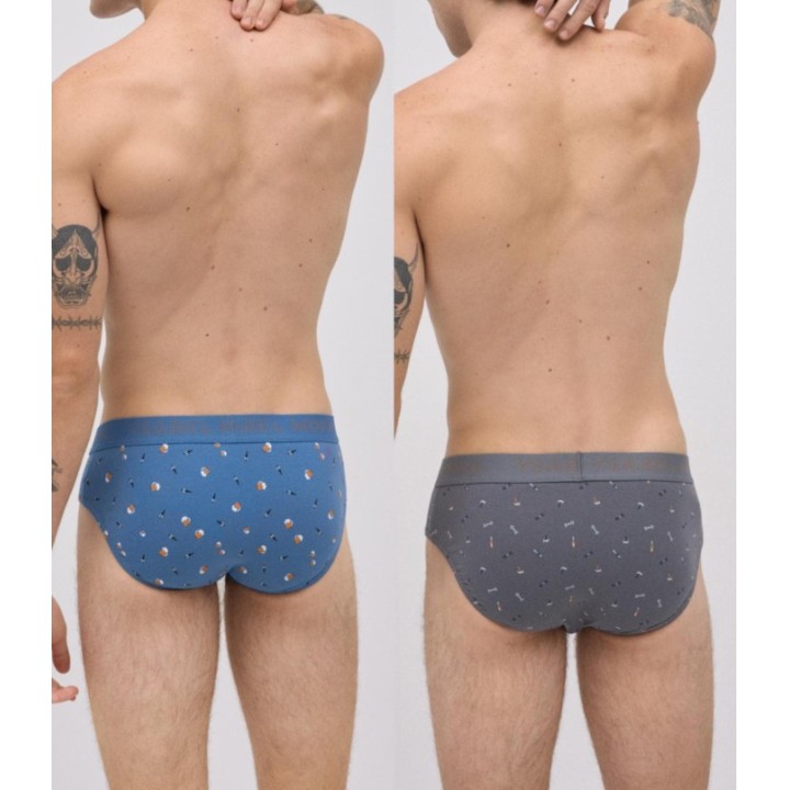 Pack 2 Slips YSABEL MORA 20417 - Algodón Lycra