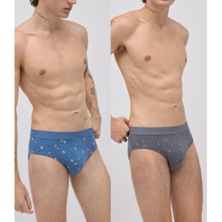 Pack 2 Slips YSABEL MORA 20417 - Algodón Lycra