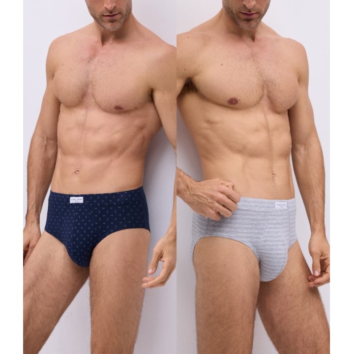 Pack 2 Slips YSABEL MORA 20401 - Algodón Lycra