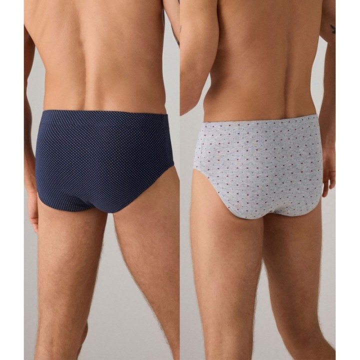 Pack 2 Slips YSABEL MORA 20376 - Algodón Lycra