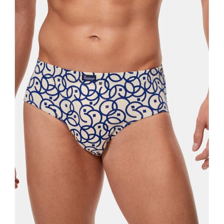 Pack 3 Slips Semicorto Abanderado - Oferta Azul GEO