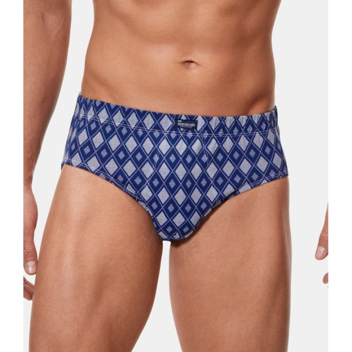 Pack 3 Slips Semicorto Abanderado - Oferta Azul GEO