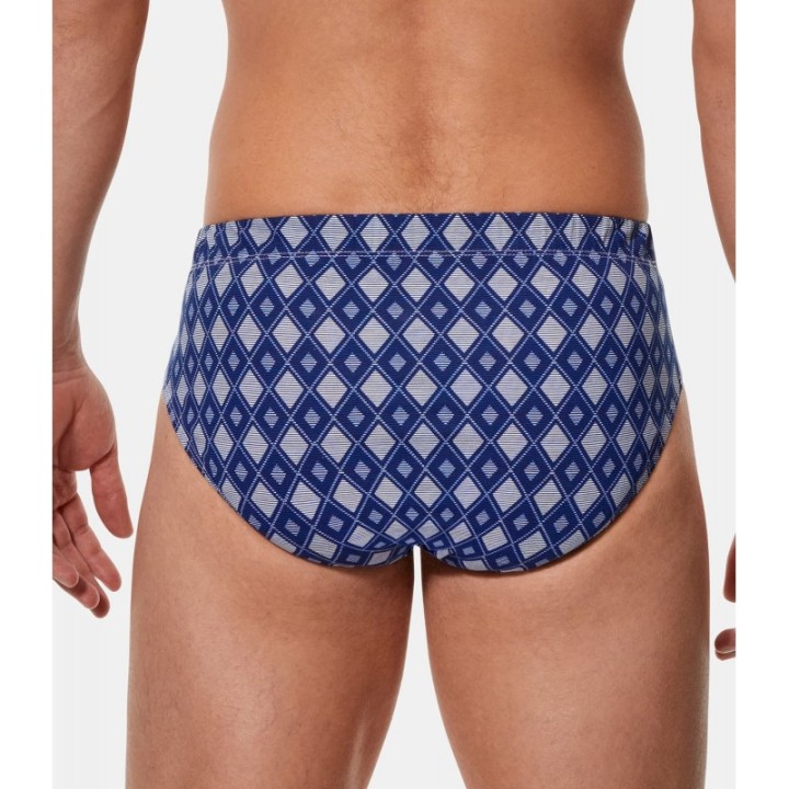 Pack 3 Slips Semicorto Abanderado - Oferta Azul GEO