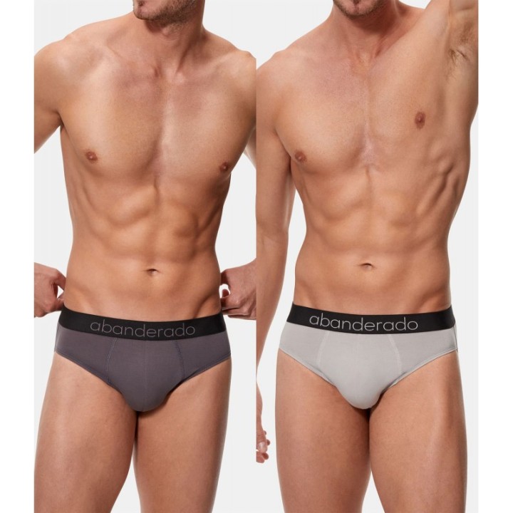 Pack 2 Slips Sensitive Abanderado - Gris