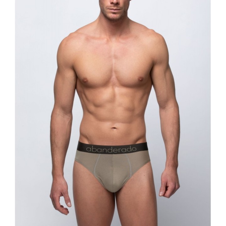 Pack 2 Slips Sensitive Abanderado - Negro y Kaki