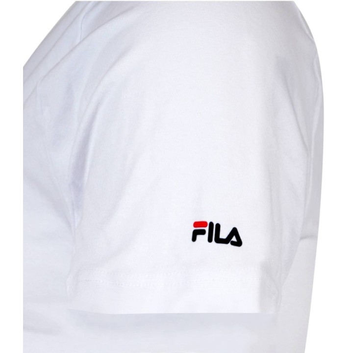Camiseta Fila FU5231 Blanco - Algodón y Elastano
