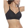 wire-free and padded bra