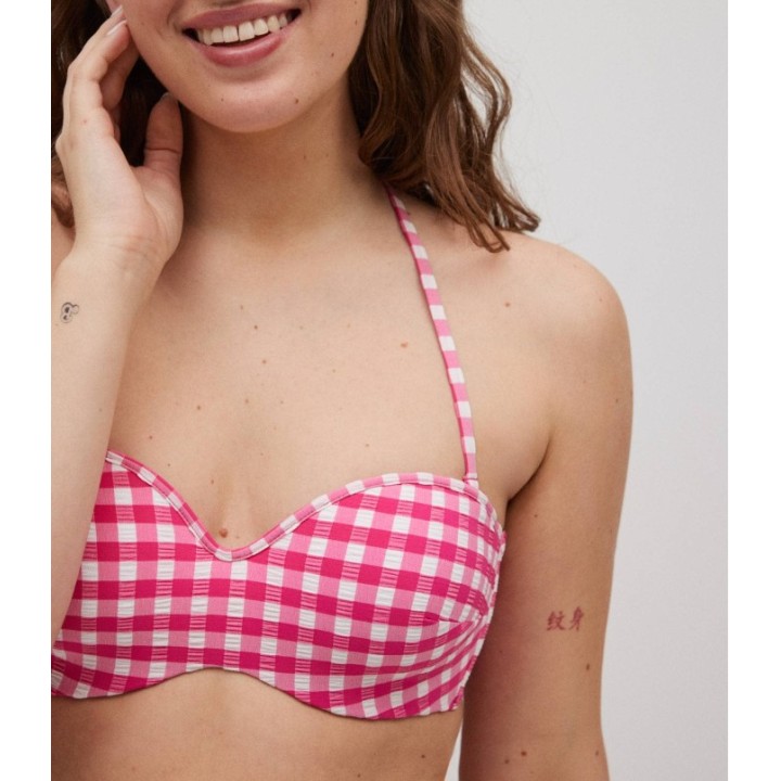 Bikini Bandeau YSABEL MORA 83109 C ROSA