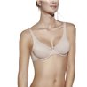 Underwired bra without padding