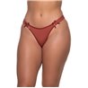 Tanga amb lateral fruncid Dahlia